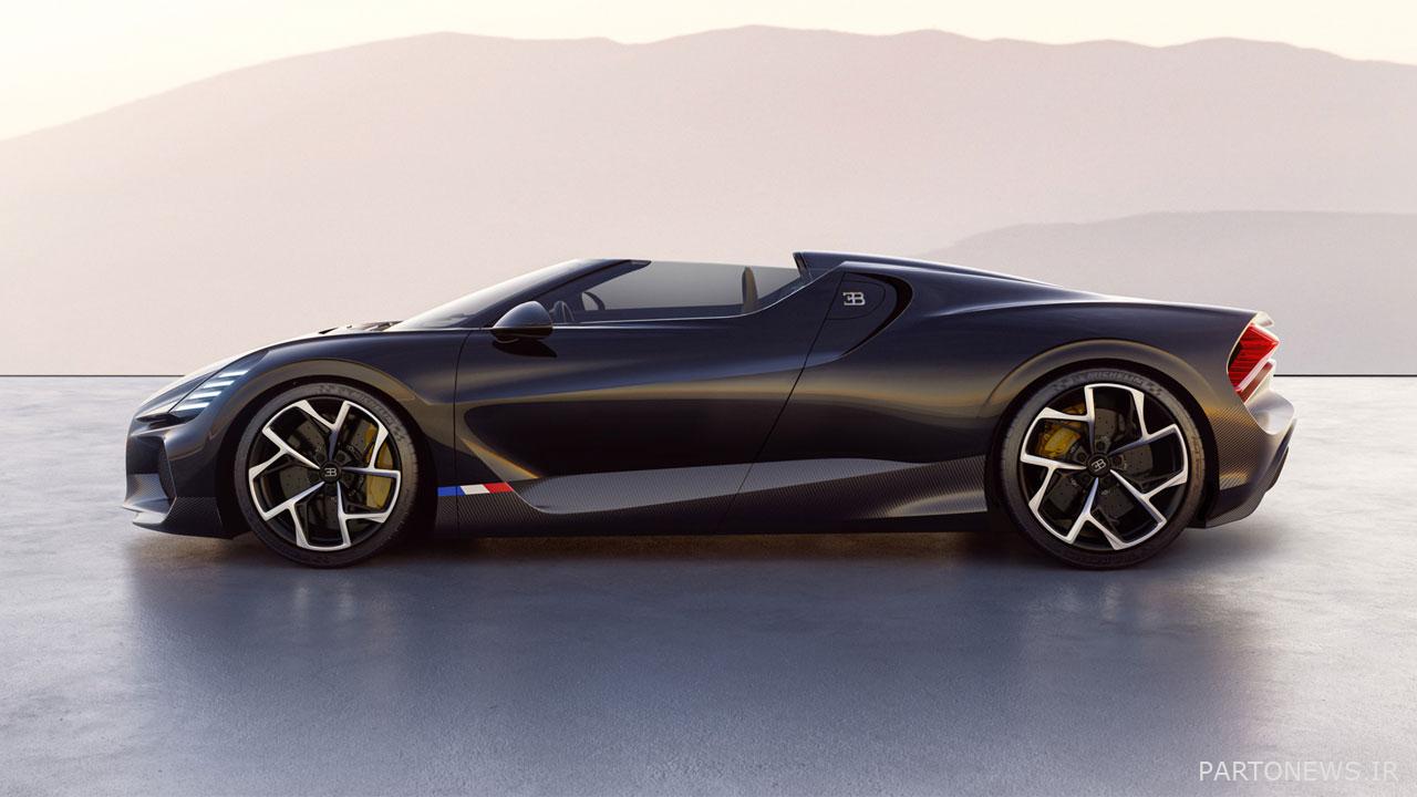 المواصفات الفنية لبوجاتي W16 ميسترال